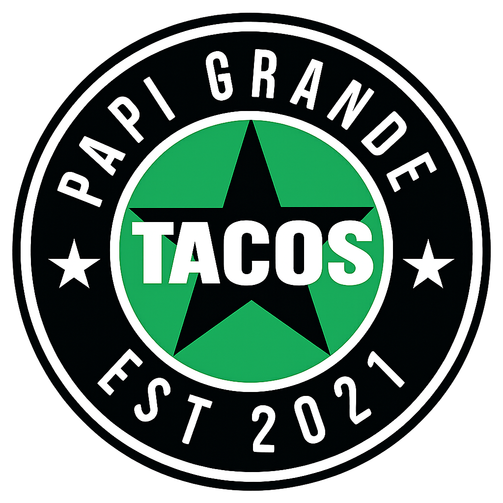 Circular Papi Grande Tacos Logo